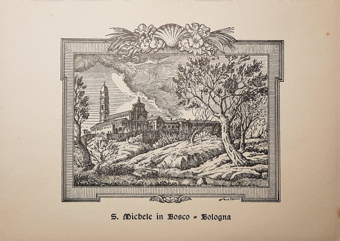 Invitation card for the blessing of Rizzoli and Condivilla's new tombs, Bologna (1).jpg